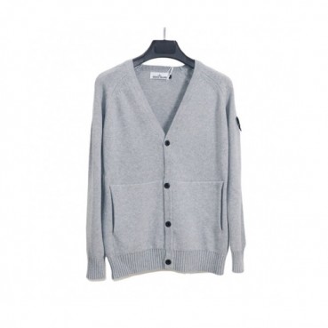 Stone Island Mens Casual Wool Cardigan Gray - 스톤아일랜드 2021 남성 캐쥬얼 울 가디건 