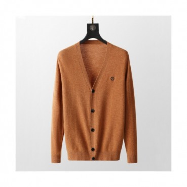 Hermes  Mens Casual Cashmere Cardigan Camel - 에르메스 20201남성 캐쥬얼 캐시미어 가디건 Her0707x.Size(m 