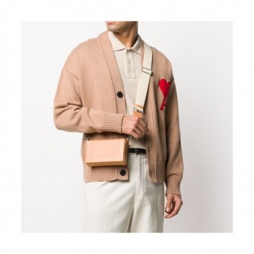 Ami Mens Logo Casual Cardigen Beige - 아미 2021 남성 로고 캐쥬얼 가디건 Ami0193x Size(s 