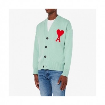 Ami 2021 Mens Logo Casual Cardigen - 아미 2021 남성 로고 캐쥬얼 가디건 Ami0090x.Size(s 