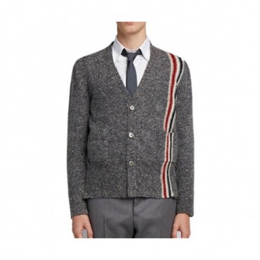 [톰브라운]Thom Browne 2021 Mens Strap V-neck Cardigan 