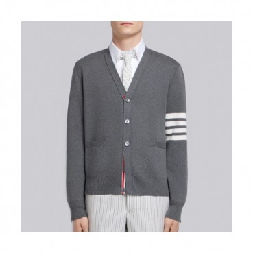 [톰브라운]Thom Browne 2021 Mens Strap V-neck Cardigan 