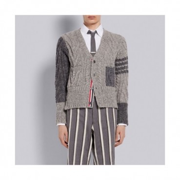 [톰브라운]Thom Browne 2020 Mm/Wm Strap V-neck Cardigan 