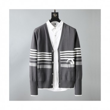 [톰브라운]Thom Browne 2020 Mens Strap V-neck Cardigan 