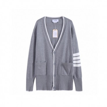 Thom Browne 2020 Womens Strap V-neck Cardigan 