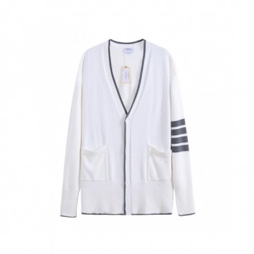Thom Browne 2020 Womens Strap V-neck Cardigan 