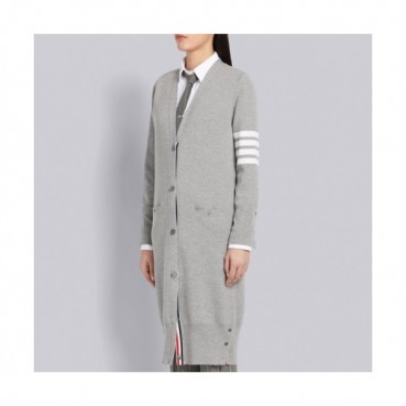 Thom Browne 2020 Womens Strap V-neck Cardigan 