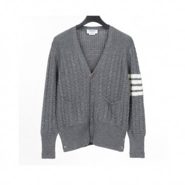 [톰브라운]Thom Browne 2020 Mens Strap V-neck Cardigan 