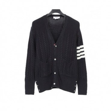 [톰브라운]Thom Browne 2020 Mens Strap V-neck Cardigan 