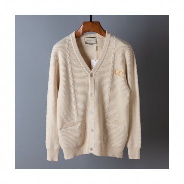 Gucci Mens Trendy V-neck Cardigan 