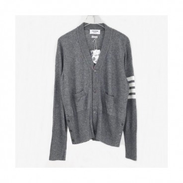 [톰브라운]Thom Browne 2020 Mm/Wm Strap V-neck Cashmere Cardigan 