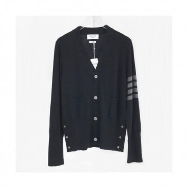 [톰브라운]Thom Browne 2020 Mm/Wm Strap V-neck Cashmere Cardigan 