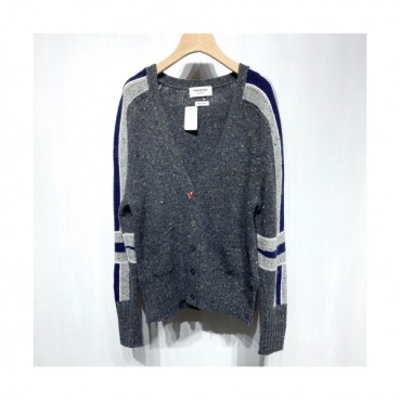 [톰브라운]Thom Browne 2020 Mm/Wm Strap V-neck Wool Cardigan 