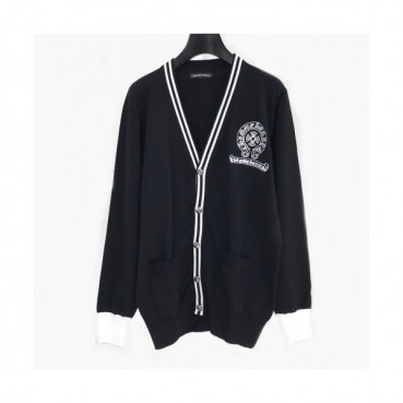 Chrome Hearts Mens V-neck Cardigan 