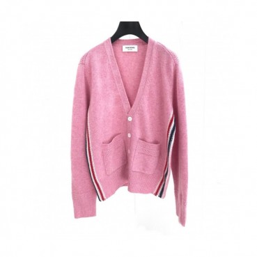[톰브라운]Thom Browne 2020 Mm/Wm Strap V-neck Wool Cardigan 