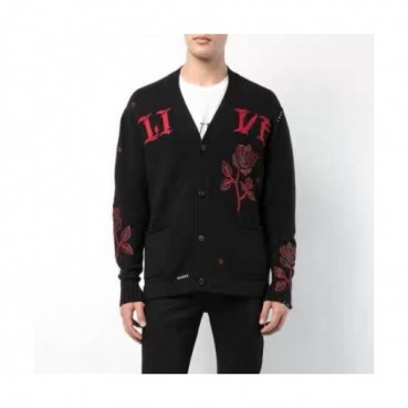 Amiri Mens V-neck Cardigan 