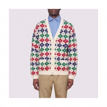 [커스텀급]Gucci 2020 Mm/Wm Trendy V-neck Wool Cardigan 