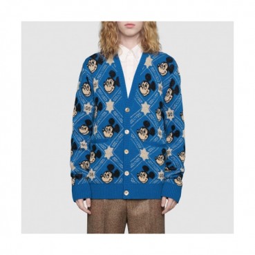 [커스텀급]Gucci 2020 Mm/Wm Trendy V-neck Oversize Wool Cardigan 