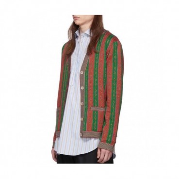 [커스텀급]Gucci 2020 Mm/Wm Trendy V-neck Wool Cardigan 