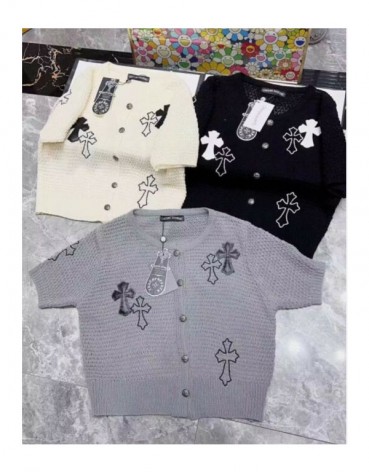 ChromeHearts Womens Cardigan - 크롬하츠 2022 여성 가디건 Crh0350x.Size(s 