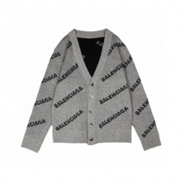Balenciaga Mens V-neck Cardigan 