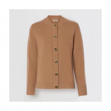 Burberry 2019 Womens Vintage V-neck Wool Cardigan 