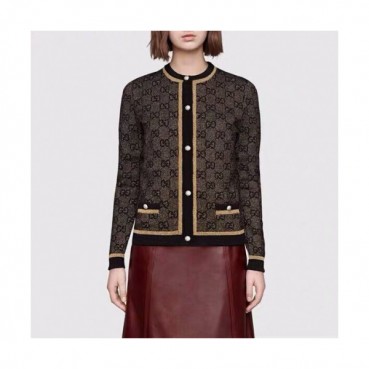 Gucci 2019 Womens  Logo Basic Wool Cardigan - 구찌 2019 여성 로고 베이직 울 가디건 Guc01817x.Size(s 