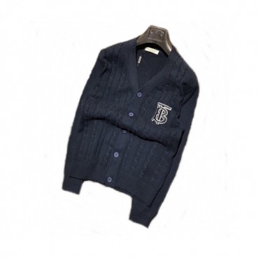 Burberry 2019 Mens Retro Logo Cardigan - 버버리 2019 남성 레트로 로고 가디건 Bur01493x.Size(m 