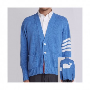 Thom Browne 2019  Mm/Wm V-neck Cardigan 
