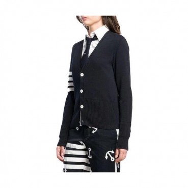 Thom Browne 2019  Women V-neck Knit Cardigan 