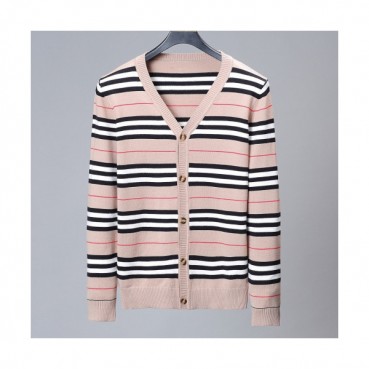 Burberry 2019 Mens Retro Logo V-neck Cardigan 