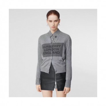 Burberry 2019 Womens Retro Logo Wool Cardigan - 버버리 2019 여성 레트로 로고 울 가디건 Bur01348x.Size(s 