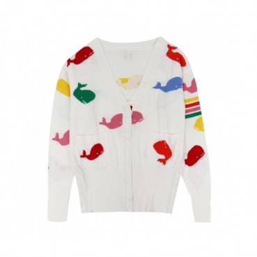 Thom Browne 2019 Mm/Wm Strap Wool Cardigan - 톰브라운 2019 남자 스트랩 울 가디건 Thom0247x.Size(s 