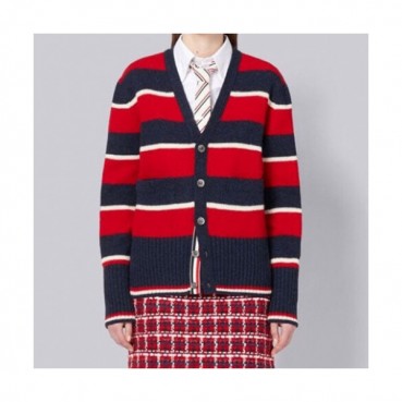 Thom Browne 2019 Womens Strap V-neck Cardigan 