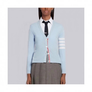 Thom Browne 2019 Womens Strap V-neck Cardigan 