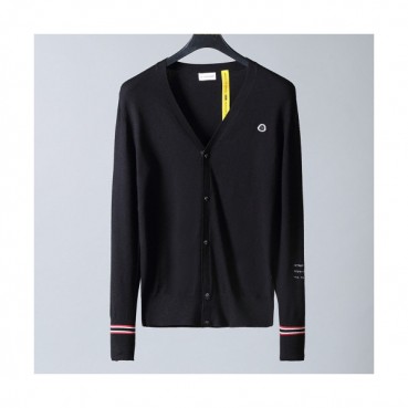 Moncler 2019 Mens Logo Wool cardigan - 몽클레어 2019 남성 로고 울 가디건 Moc0689x.Size(m 