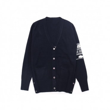 Thom Browne 2019 Mens Strap V-neck Cardigan 