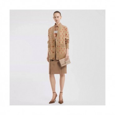 Burberry 2019 Womens Retro Logo Wool Cardigan - 버버리 2019 여성 레트로 로고 울 가디건 Bur0964x.Size(s 