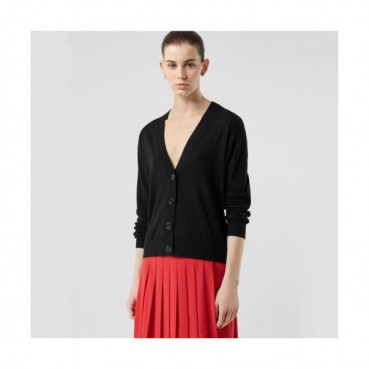 Burberry 2019 Womens Retro Logo Wool Cardigan - 버버리 2019 여성 레트로 로고 울 가디건 Bur0959x.Size(s 