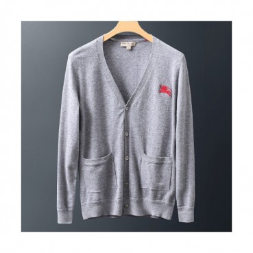 Burberry 2019 Mens Retro Logo Wool Cardigan - 버버리 2019 남성 레트로 로고 울 가디건 Bur0951x.Size(m 