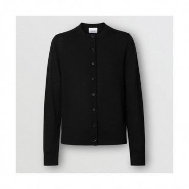 Burberry 2019 Womens Retro Logo Wool Cardigan - 버버리 2019 여성 레트로 로고 울 가디건 Bur01x.Size(s 