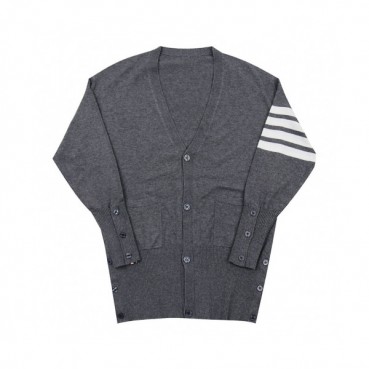 Thom Browne 2019 Mens Strap V-neck Cardigan 