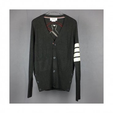 Thom Browne 2019 Wm/Mm Wool V-neck Cardigen 