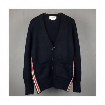 Thom Browne 2019 Womens Wool V-neck Cardigen 