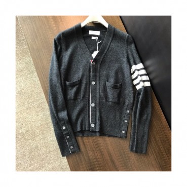Thom Browne 2019 Mens Crew-neck Wool Cardigan 