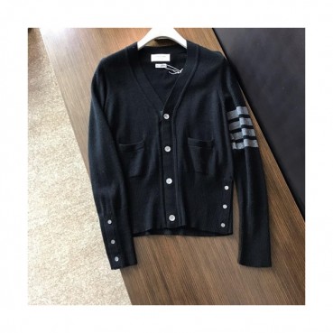 Thom Browne 2019 Mens Crew-neck Wool Cardigan 