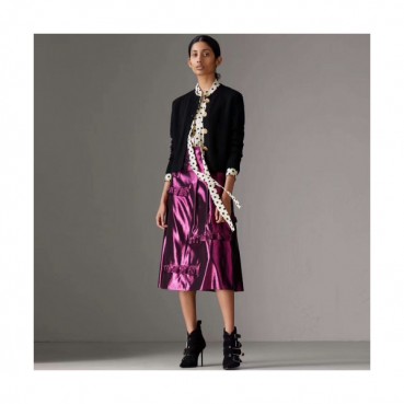 Burberry 2019 Ladies Retro Logo Nkit Cardigan - 버버리 여성 레트로 로고 니트 가디건 Bur0781x.Size(s 
