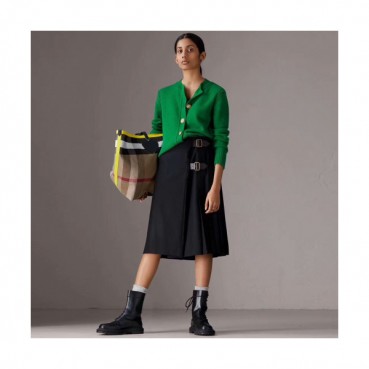 Burberry 2019 Ladies Retro Logo Nkit Cardigan - 버버리 여성 레트로 로고 니트 가디건 Bur0780x.Size(s 