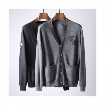 Chrome Hearts Mens V-neck Cardigan 