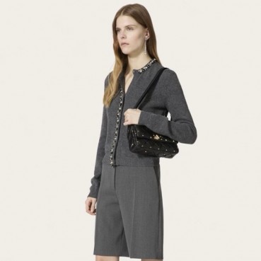 발렌티노 여성 브이넥 가디건 - Valentino Womens V